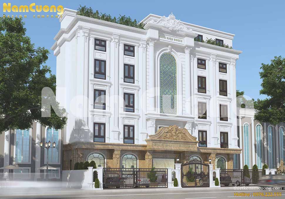 Thiết kế khách sạn 300m2 ở Quảng Ninh