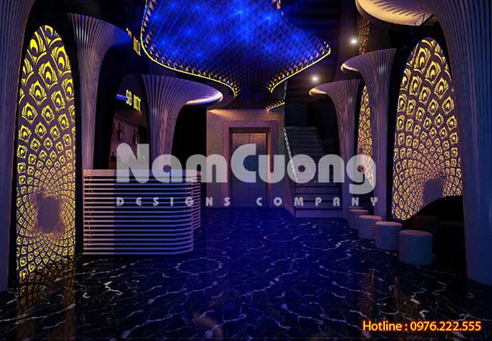 Thiết kế quán karaoke đẹp ở Quảng Ninh